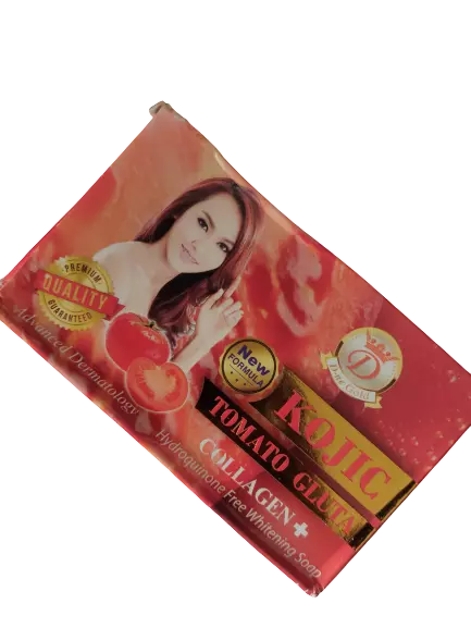 Savon blanchissant kojic tomato
