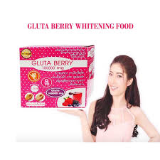 POUDRE DE GLUTATHIONE BLANCHISSANTE BUVABLE GLUTA BERRY 200000 MG
