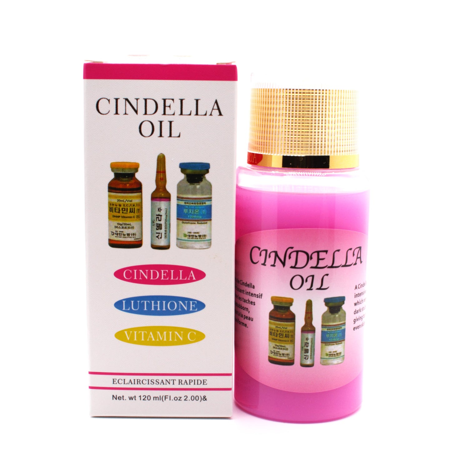 CINDELLA OIL HUILE  ACTIVE + BLANCHIMENT