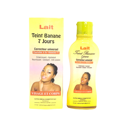 LAIT TEINT BANANE 7 JOURS 300ML