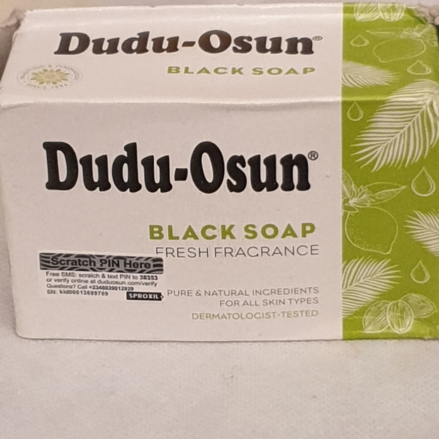 DUDU OSUN - SAVON NOIR NATUREL