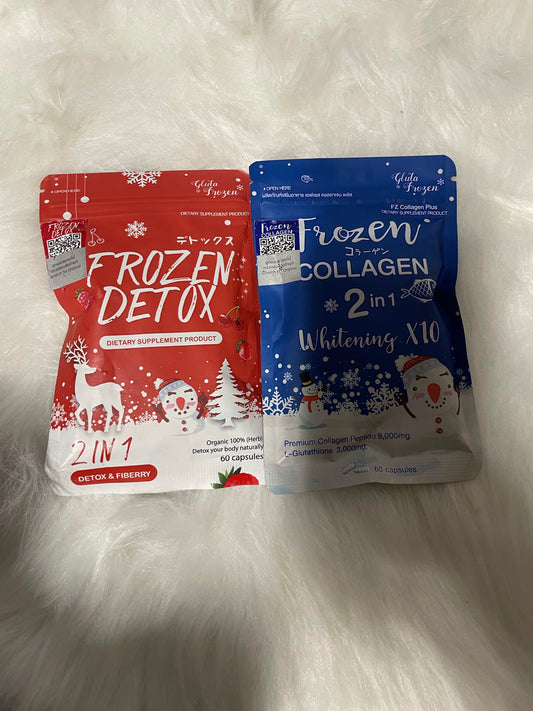 Frozen collagen et Frozen Detox